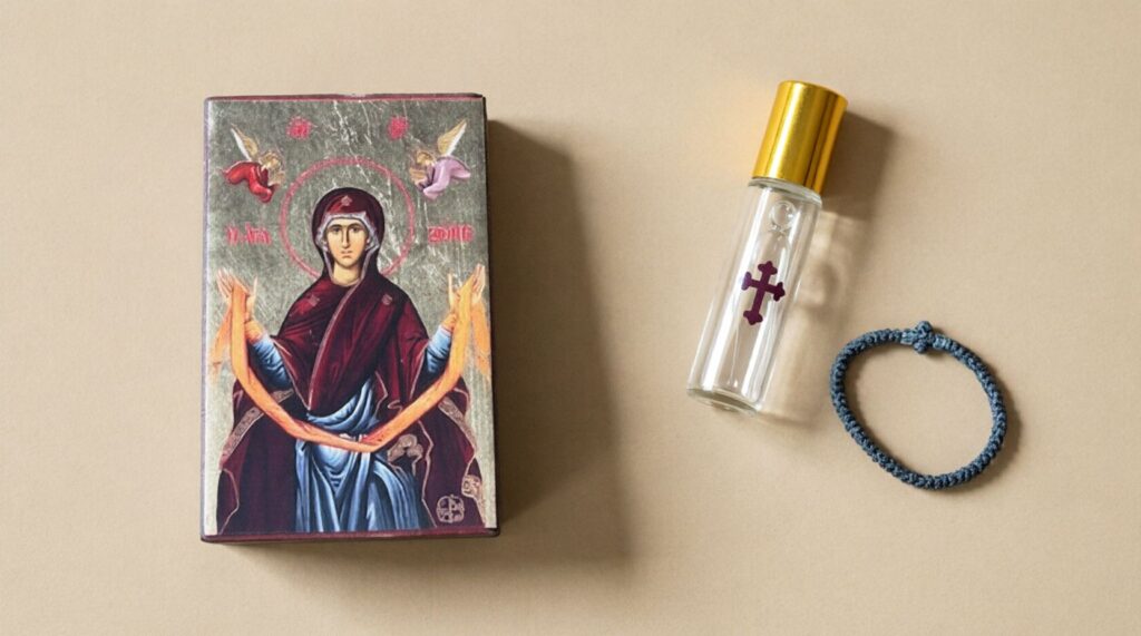 Small icon of the Virgin Mary