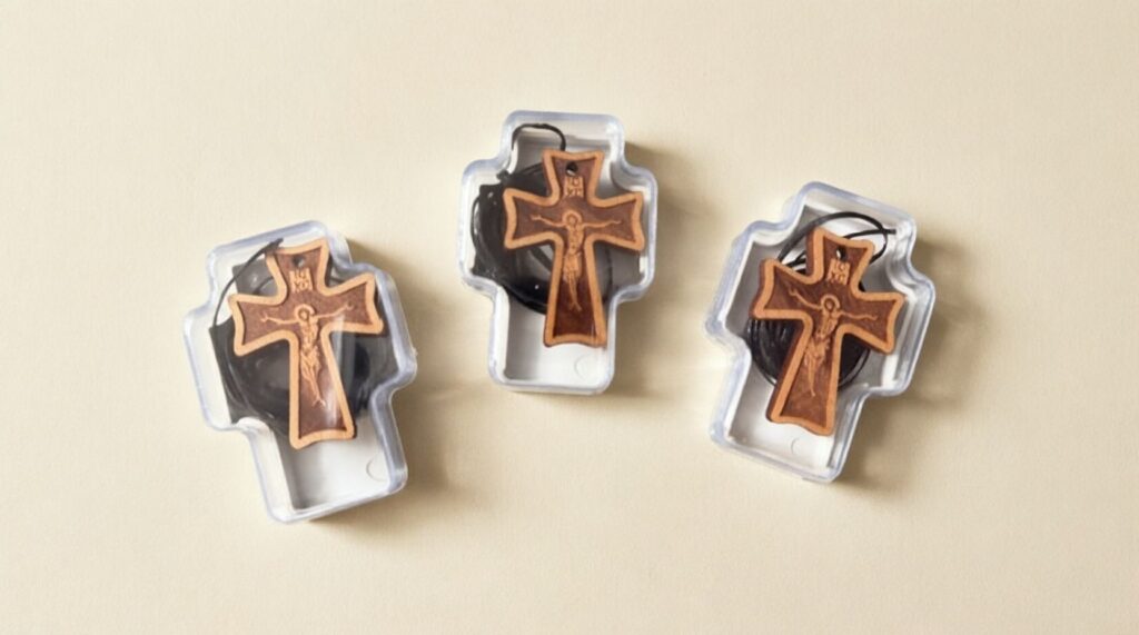 Wooden cross from holy Mount Athos. 